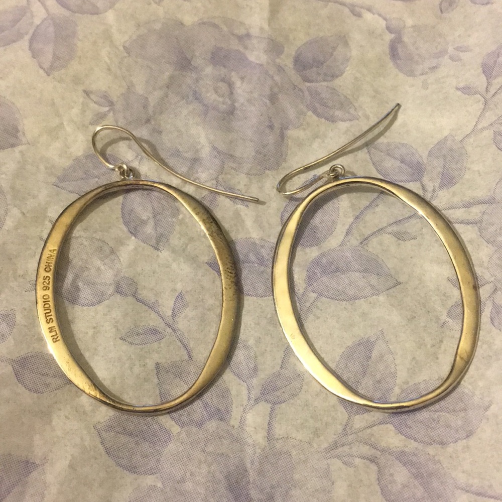 RLM Sterling Silver Hoop Earrings